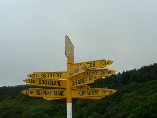 Das Gegenstueck zu Cape Reinga. Der Beginn des Hwy 1.