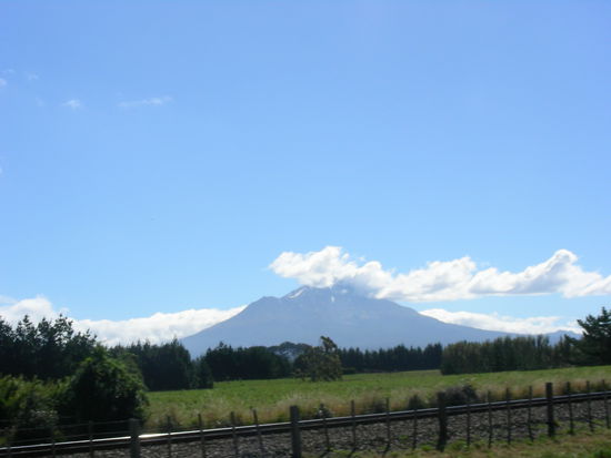 Mt. Taranaki - Ein bildschöner Vulkan mitten im Flachland