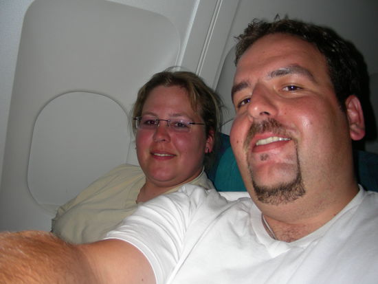 AUf dem Heimflug - irgendwo über Australien