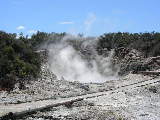 Hells Gate - Hier kocht wirklich die Erde.