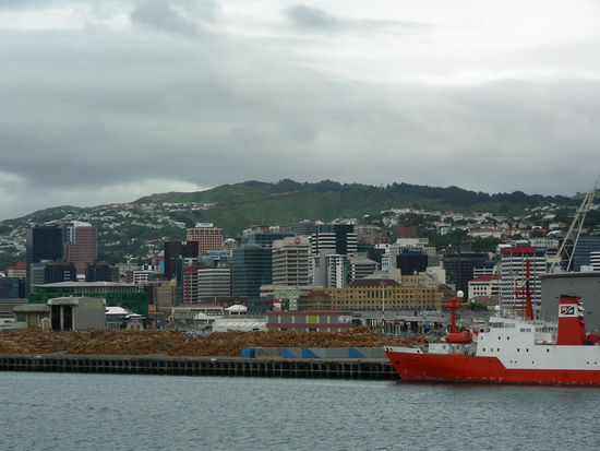 Wellington - Von der Faehre aus gesehen!