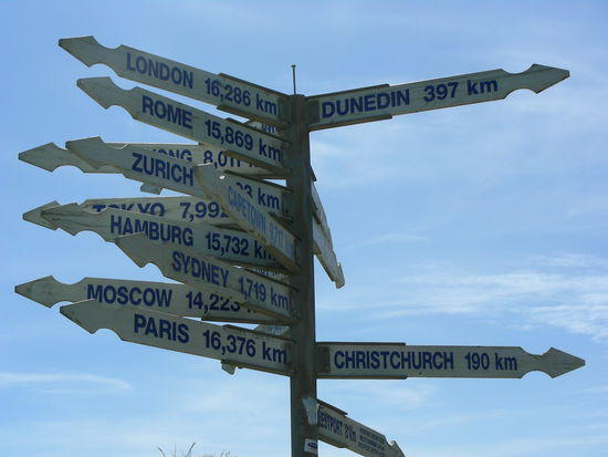 Und ewig weit weg von zu Hause!!!