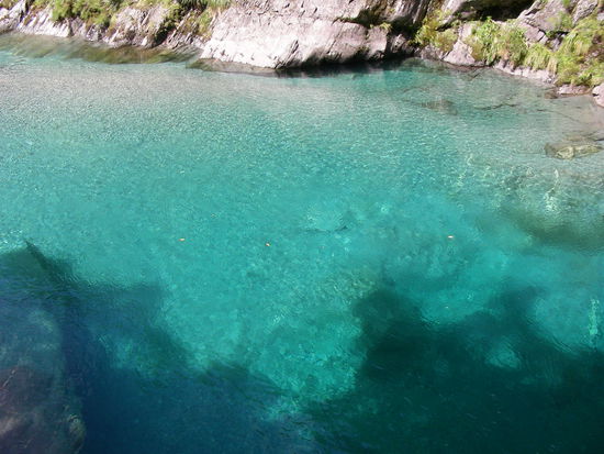 Die Blue-Pools des Blue-River machen ihrem Namen alle Ehre
