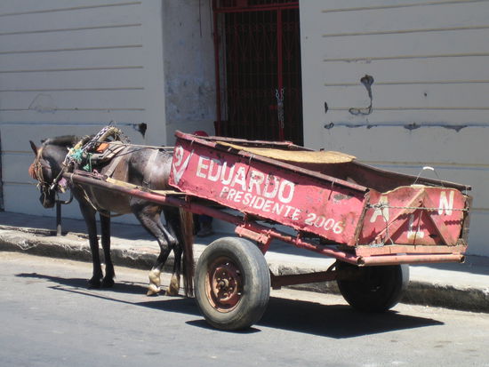 Auch heute noch alltaegliches Transportmittel.