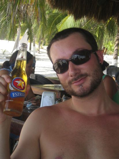 nach verlorener Wette mit Fabienne musste ich Haare lassen.....