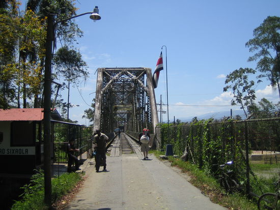 Grenzuebergang von Costa Rica nach Panama