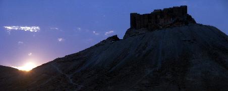 Es wird Nacht in der Wüste