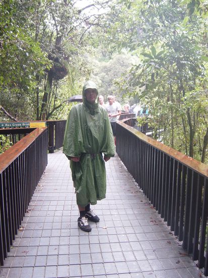 Dochnoch gut haben wir den Regenschutz
mitgenommen!!!