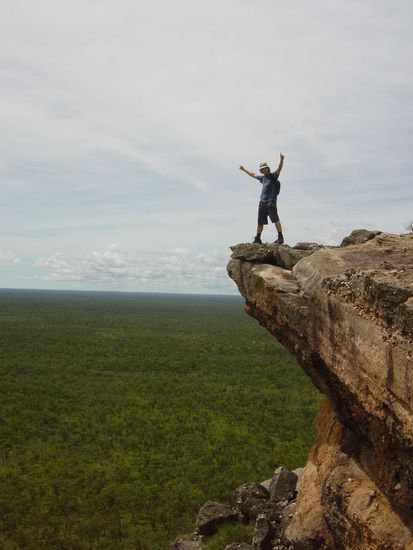 ueber dem Tschungel... soll die Freiheit ja grenzenlos sein.