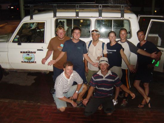 Familienfoto der Reisegruppe
3x London 4x Schweiz 1x Germany (wer ist von wo?)