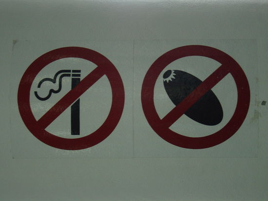 no smoking and no rugby 