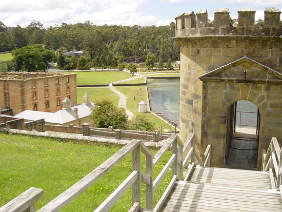 ist ein schoenes ruhiges Plaetzchen mittlerweile, das Port Arthur.