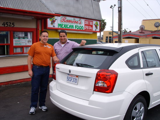 Nach dem Frühstück, mit unserem "Kleinwagen" 