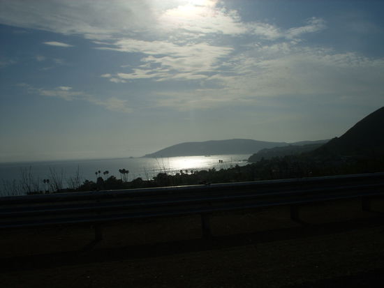 Am Pazifik ging es entlang