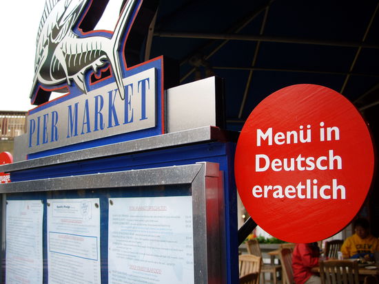 Und zum Abschluß mein absolutes Lieblingsschild aus SF
Dann guten Appetit und viel Spaß beim raten!