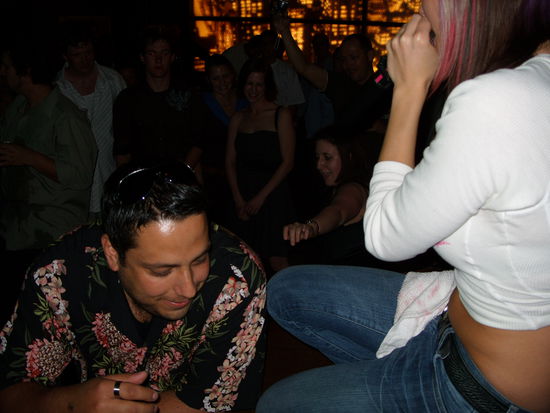 Die zieht richtig durch!