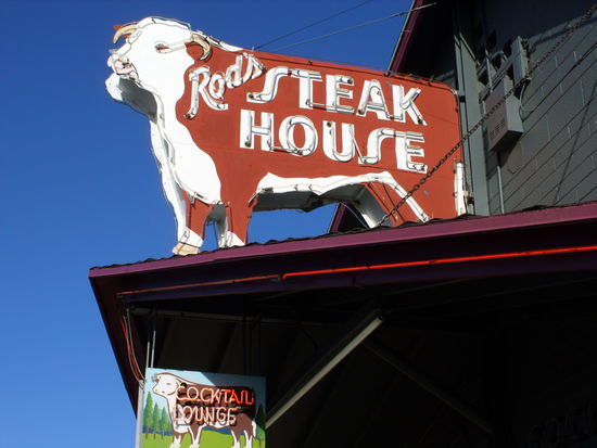 Nur zu empfehlen:
Rod's Steak House in Williams, AZ