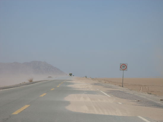 80 bin ich da nicht gefahren