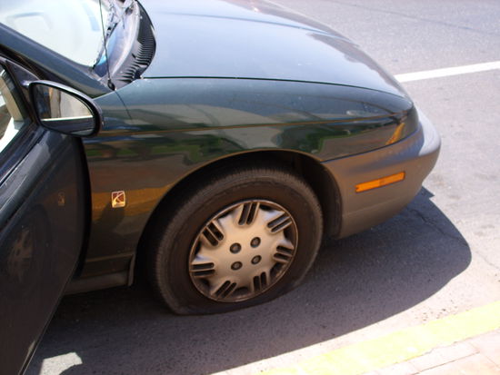 Scheisse!
Das war doch der erste Gedanke!
Aber zum Glück nicht mitten in der Wüste passiert!