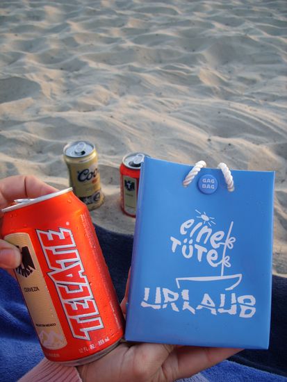 Tecate und DIE Tüte