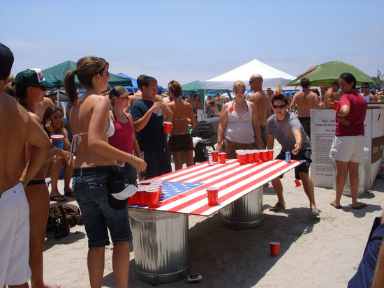 Beer-Pong kannten wir ja jetzt schon 