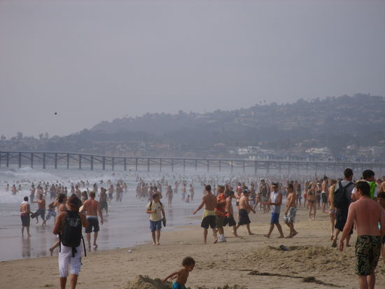 Es war ungalublich voll!