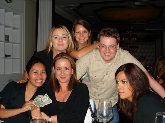 Bei der Abschiedsfeier von Rebecca, Ex-FOM des Westgate