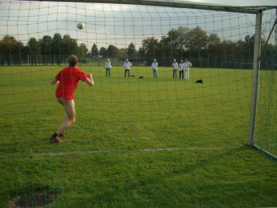Bei Gegentoren gab es einen lecker Jägermeister 