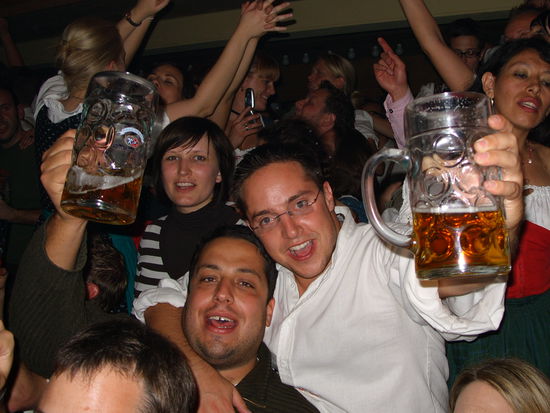 Und Alex und Maren kamen nach dem Stadionbesuch nochmal vorbei