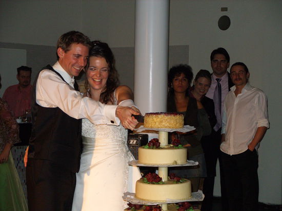 Supertorte als krönender Abschluss des Mahles