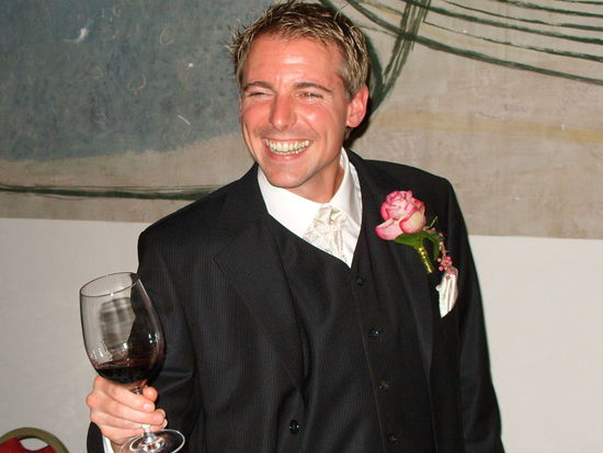 Der glückliche Bräutigam
Herzlichen Glückwunsch Chris!