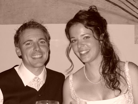 Vielen Dank nochmal für die Einladung!
Und herzlichen Glückwunsch und nur das beste für Euch Beiden