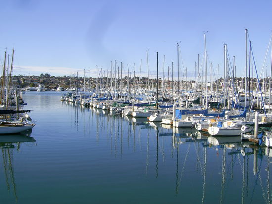 Der Yachthafen von SD