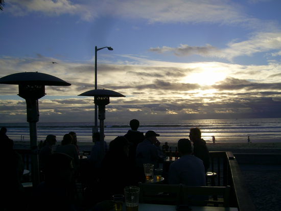 Blick von der Veranda der Lahaina Bar