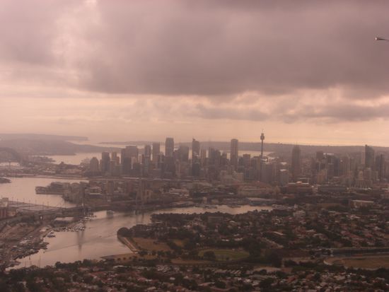 ein erster kleiner ausblick auf Sydney