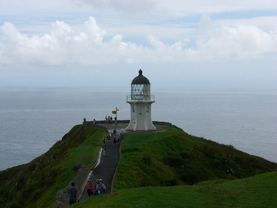 angekommen am noerdlichsten Punkt von NZ-Cape Reinga