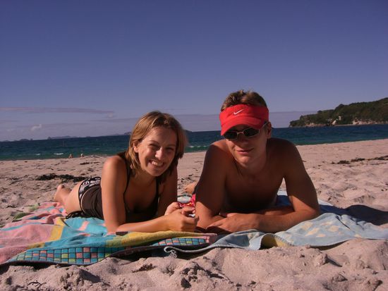 Hahei Beach...
Nach der Arbeit eine verdiente Pause