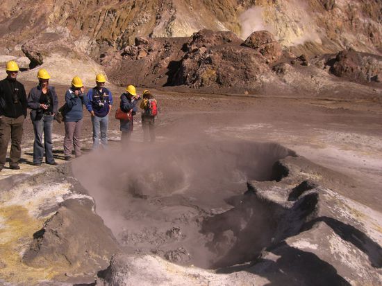auch der Schlamm blubberte