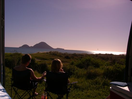am naechsten morgen dann schoen ausgeschlafen und gefruehstueckt
