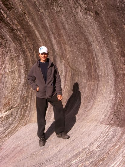 eigenartiger Fels...so rund und glatt