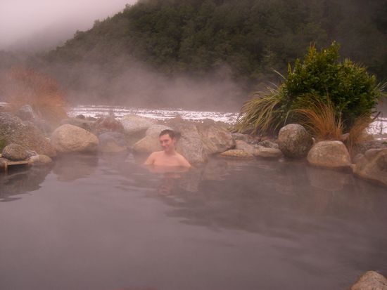 in den rock pools draussen