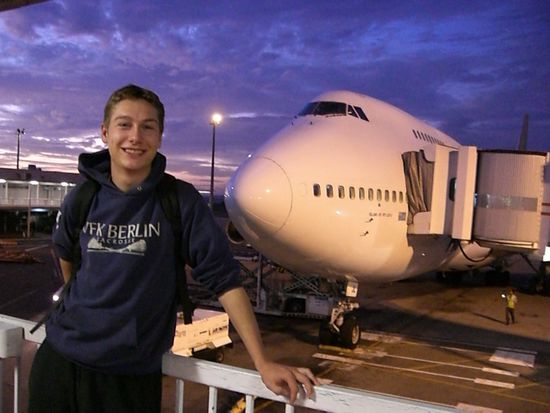 Ankunft in Nadi im Jumbo