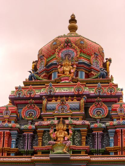 Kleiner Ausflug zu einem Hindutempel in Nadi.