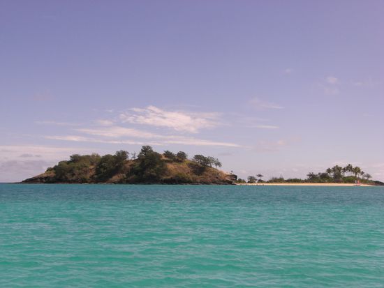 lunch auf honeymoon island! ganz kleine insel...