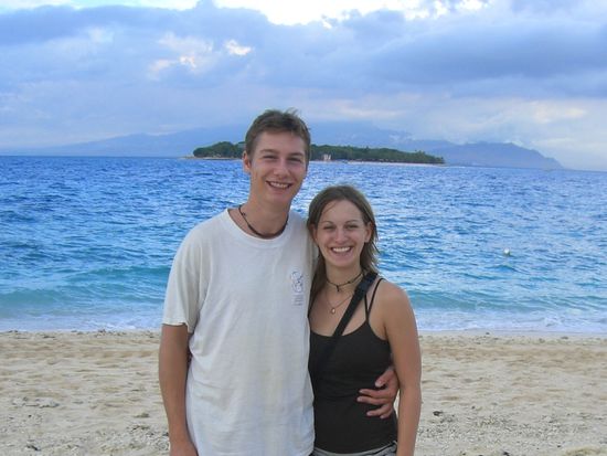 ein abschiedsfoto auf beachcomber island!