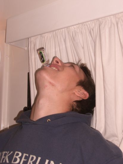 der mitgebrachte feigling (DANKE TIMO!) wurde verzehrt!