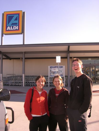das musste auf foto festgehalten werden!!!Ein ALDI in Australien...und es war nicht das einzige...