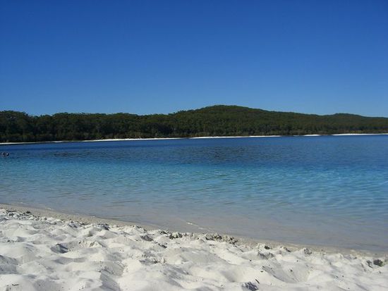 Lake McKenzie, der schoenste See ( nur Regenwasser!!) den ich je gesehen habe!!!!!!
