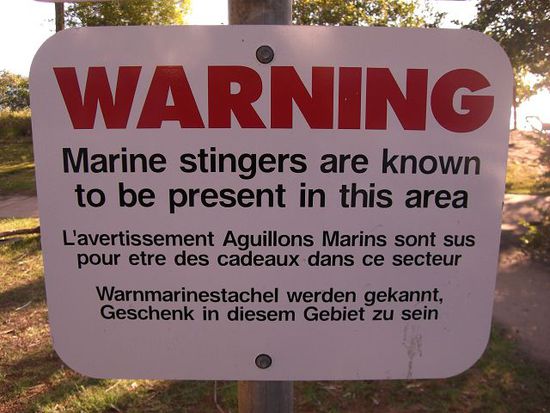 dieses schild diente doch sehr unserer belustigung! da muss jemand wirklich den englischen satz in so ein amateur uebersetungsprogramm geschmissen haben...!