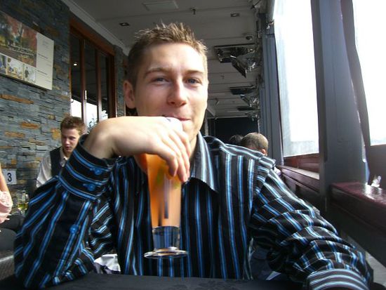 unser letzter Arbeitstag...ein wohlverdienter Cocktail